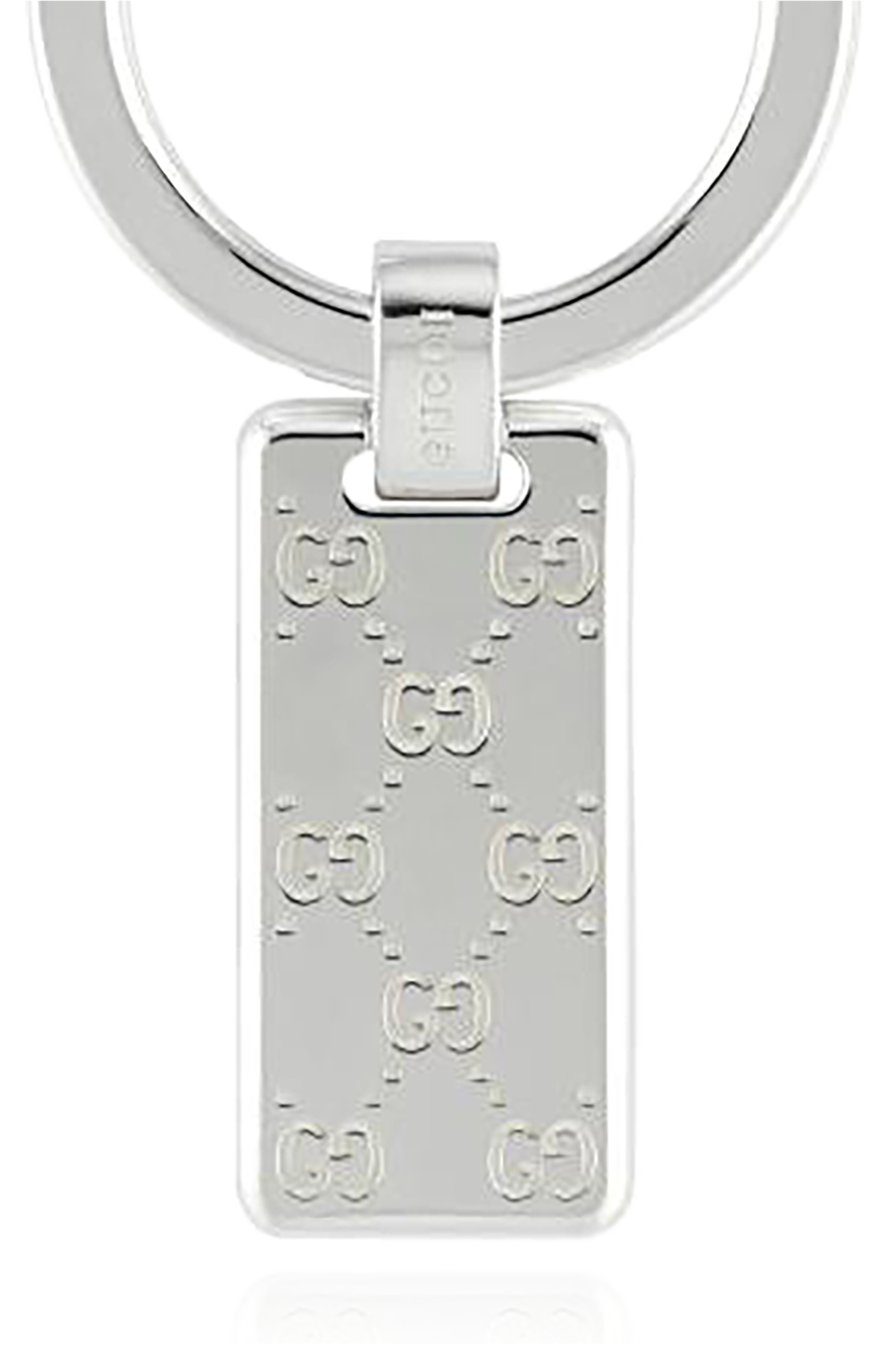 Gucci Silver keychain with logo | Women's Accessories | Vitkac